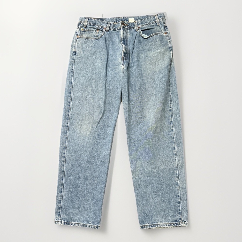 Vintage Levis Jeans Mens Size 38x30 Blue Denim 550 Relaxed Fit‎ Tapered 90s